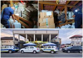 52 de percheziții în țară într-un dosar de evaziune fiscală. Polițiștii au descins și la sediul unei firme din Bihor