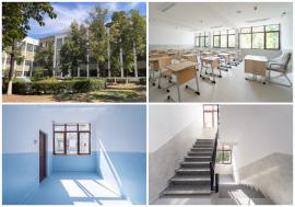 Clădirea principală a Liceului Tehnologic Constantin Brâncuși din Oradea a fost reabilitată în proporție de 90% (FOTO)