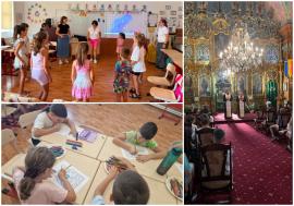 Școală de vară, la o biserică din Velența: 75 de copii au învățat olărit, igienă, engleză și cum să prevină bullying-ul (FOTO)