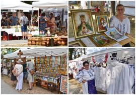 Opinci ca cele dăruite Regelui Charles, costume populare și tablouri din mărgele, la Târgul Meșterilor Populari din Oradea (FOTO/VIDEO)