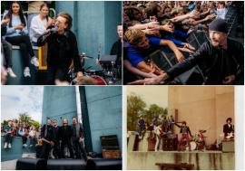 U2 a sărbătorit 50 de ani de existență cu un concert-surpriză la școala unde s-a format trupa (FOTO/VIDEO)