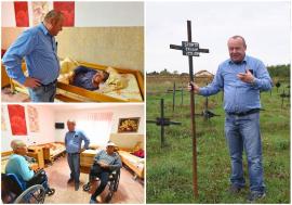 Cimitirul abandonaților: Povestea cimitirului cu sute de morți proveniți de la azilele lui Viorel Pașca, relatată de BIHOREANUL încă din 2021 (FOTO/VIDEO)