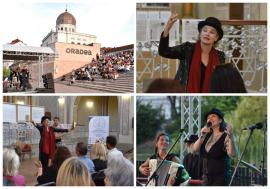FOTO/VIDEO - Zilele Culturii Iudaice au debutat cu Maia Morgenstern și muzică klezmer: „Mă simt iubită la Oradea”