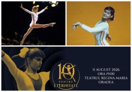 Gala „10 pentru eternitate” - Nadia Comăneci vine la Oradea, la 50 de ani de la prima notă de 10 din istoria gimnasticii