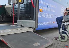 OTL explică cum se utilizează rampele de acces în tramvaie și autobuze, destinate persoanelor cu dizabilități (VIDEO)
