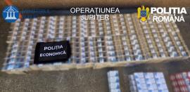 Operaţiunea Jupiter s-a lăsat cu cătuşe în Bihor: doi bărbaţi şi două femei au ajuns în arest pentru trafic cu ţigări de contrabandă
