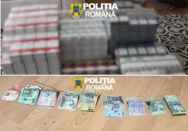 Percheziții la suspecți de contrabandă cu țigări în zona Pieței Rogerius. Patru persoane cercetate