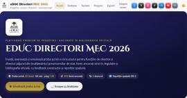 Platformă gratuită pentru viitorii directori de școli, realizată la Oradea: candidații pot simula proba scrisă