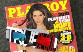 Playboy trece pe poze 3D cu gagici