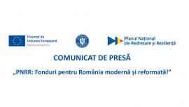 Comunicat de presă PNRR: Îmbunătățirea condițiilor de funcționare în siguranță a acumulării Leșu – jud. BIHOR