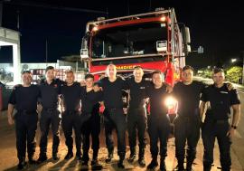 Pompieri din Bihor, în misiune în Serbia. Vor interveni la incendiile care au cuprins peste 3.500 de hectare de teren