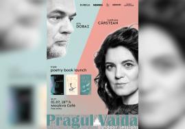 Pragul Vaida #44. Seară de poezie la Moszkva Café: Svetlana Cârstean își lansează două volume, iar orădeanul Alin Dobai debutează cu „respirație minerală”