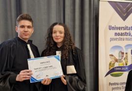 Doi studenți orădeni de la Drept au obținut premiul III la concursul național de procese simulate