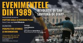 „Piepturi goale și buzunare pline”: Documentarul lui Cornel Mihalache despre evenimentele din 1989 va fi proiectat la Oradea 
