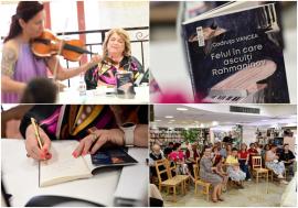 „Carte ca o partitură”: Codruța Vancea și-a lansat în Oradea noul volum „Felul în care asculți Rahmaninov” (FOTO)