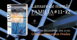 Lansare „Familia” #11-12