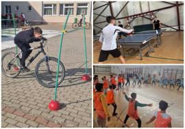 Ciclism, tenis de masă și pentatlon: 123 de copii au participat la activitățile #BeActive de la Săcueni (FOTO)