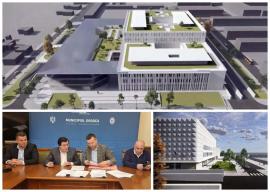 Primăria Oradea și Construcții Erbașu au semnat contractul pentru noul spital de Infecțioase, din strada Vlădeasa. Când încep lucrările (FOTO)