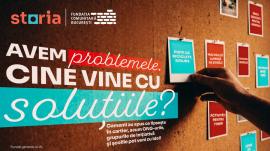 Storia finanțează proiecte care pot îmbunătăți viața în cartierele din București