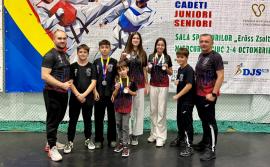 Cinci medalii pentru clubul bihorean ACS White Lion la Cupa României la Taekwondo WT