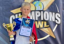 Un orădean de doar 9 ani a câștigat Champions Bowl World Finals 2026, în Croația