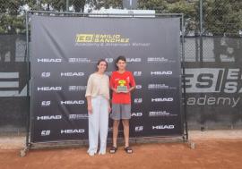 Tenismenul orădean Sergiu Onica, locul 2 la un puternic turneu internațional U12 din Barcelona