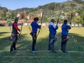 Patru clasări pe podium pentru arcaşii de la Menumorut Biharia la Campionatul Național proba Outdoor Target de la Aninoasa
