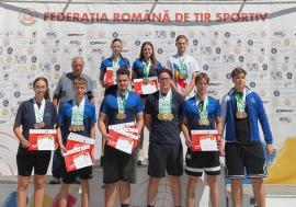 Recoltă bogată pentru CSU Oradea la Naționalele de tir U21: 18 medalii pentru sportivii orădeni