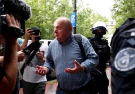 Viorel Pașca, audiat la DIICOT în dosarul azilelor din Bihor. Avocatul Răzvan Doseanu a anunțat că îl apără (VIDEO)