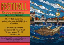 FestiFall în tot orașul: Visit Oradea invită industria ospitalității să devină parte din festival
