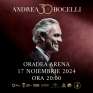 Au fost suplimentate biletele pentru concertul extraordinar al tenorului Andrea Bocelli de la Oradea Arena