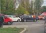 Accident cu patru autovehicule pe șoseaua Borșului din Oradea (VIDEO)