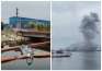 O dronă maritimă a explodat în Portul Constanța! MApN: „Este de tipul celor folosite în războiul din Ucraina” (VIDEO)