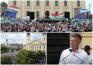 Ungurii au ieșit în stradă, la Debrețin, împotriva guvernului Orban. Cine este liderul opoziției (VIDEO)